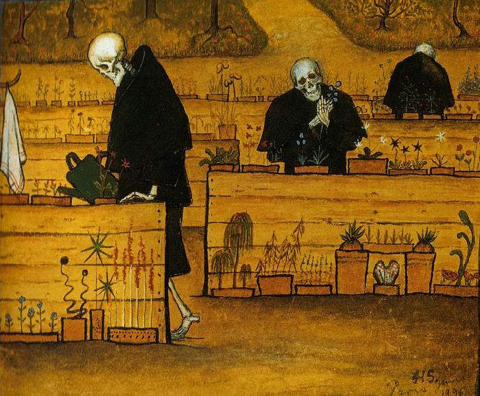 Hugo Simberg The Garden of Death France oil painting art